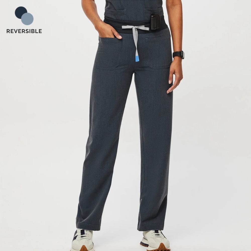 BRAND NEW FIGS Reversible Straight Leg Scrub Pants